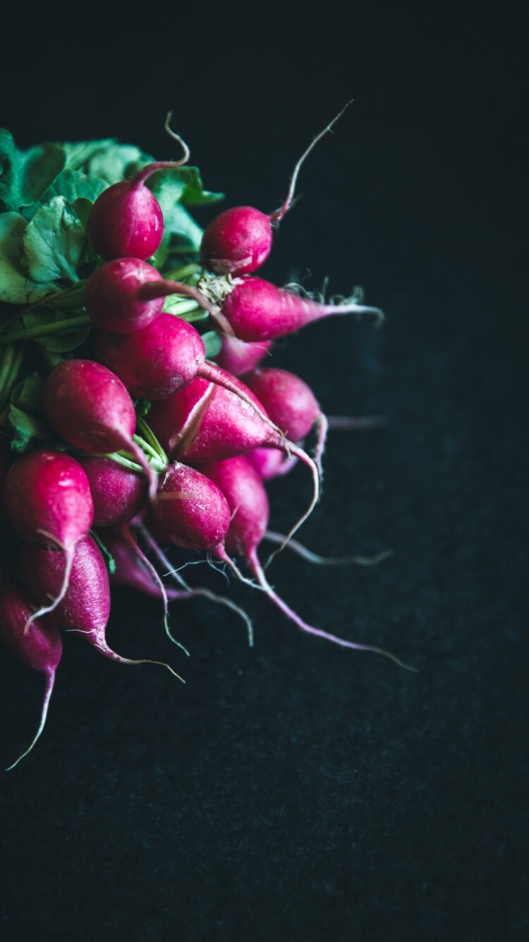 ハンバーガーメニューを開いた時の背景